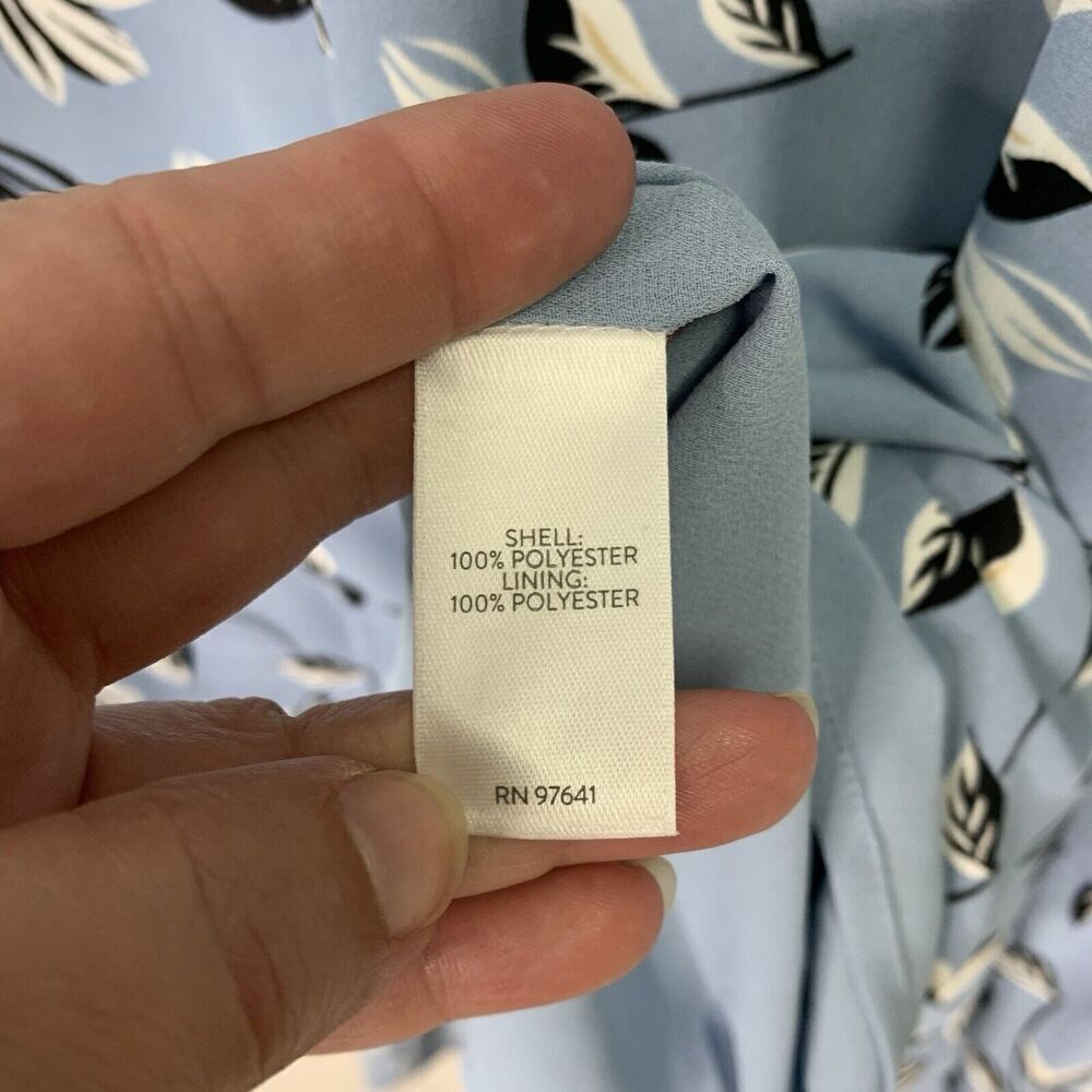 J. Jill Sky Blue Breeze Flounce Hem Maxi Dress Women Size M NWT $119 - Picture 12 of 15